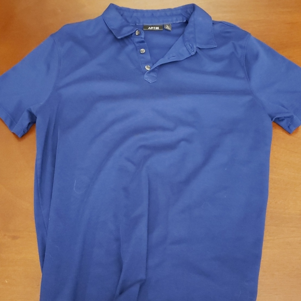 Blue polo